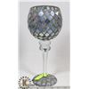 Image 1 : ORNATE GLASS DECORATIVE GOBLET.