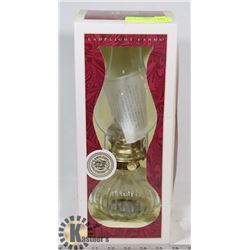 LAMP LIGHT FARMS NEW OIL LAMP