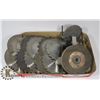 Image 1 : ESTATE FLAT OF ASSORTED SAW BLADES AND MORE