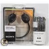Image 1 : LOT OF 2 SONY HEADPHONES- G34LP AND MDR-EX15A