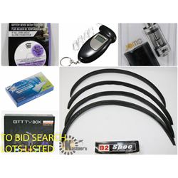 FEATURED ITEMS: TO BID SEARCH LOTS LISTED