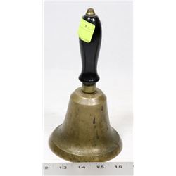 BRASS SCHOOL BELL