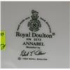 Image 2 : ROYAL DOULTON "ANNABEL" HN3273, 1989.