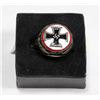 Image 1 : REPLICA NAZI IRON CROSS RING WITH SWAZTIKA