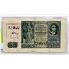 Image 1 : WWII JEWISH GHETTO  50 ZLOTY BANKNOTE