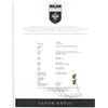 Image 2 : STERLING SILVER PERIDOT & DIAMOND EARRINGS