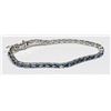Image 1 : LADIES SILVER TENNIS BRACELET STAMPED 925 WITH