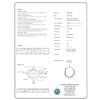 Image 2 : 14K WHITE GOLD SAPPHIRE AND DIAMOND NECKLACE,