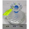 Image 1 : CRYSTAL TRINKET DISH.