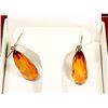 Image 1 : ESTATE 14K GOLD EARRINGS.