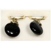 Image 1 : ESTATE 14K GOLD EARRINGS.