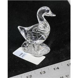 WATERFORD CRYSTAL GOOSE MADE IN IRELAND.