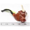 Image 1 : TOBACCO PIPE BULL HEAD BOWL.