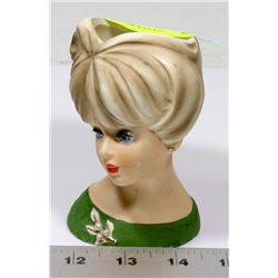 VINTAGE HEAD VASE