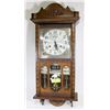 Image 1 : ANTIQUE BRENTWOOD KEY WIND 31 DAY/DATE CALENDER