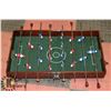 Image 1 : VINTAGE WOODEN FOOSBALL TABLE TOP GAME.