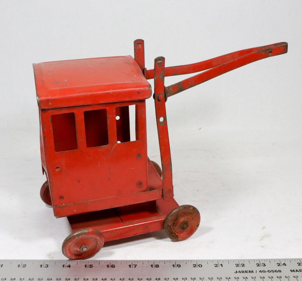 antique toy cranes