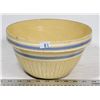 Image 1 : YELLOW & BLUE VAND ANTIQUE BOWL.