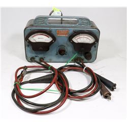 VINTAGE SUN VOLTS AMPERE TESTER
