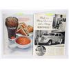 Image 1 : LOT OF 2 VINTAGE MAGAZINE COCA COLA AND AUTOMOTIVE