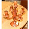 Image 1 : WOOD CANDELABRA.
