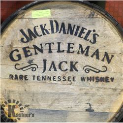 JACK DANIELS TENNESSEE HONEY LOGOED BARREL, USED