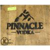 PINNACLE VODKA LOGOED BARREL, SWISHABLE.