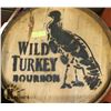 WILD TURKEY BOURBON WHISKEY LOGOED BARREL,