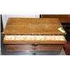 Image 1 : ANTIQUE DESKTOP CABINET, WATCH AND EYE GLASS