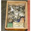 Image 1 : VINTAGE ORANGE BOX FILLED WITH POCKET WATCH