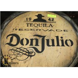 DON JULIO TEQUILA RESERVADE BARREL, 1942, LOGOED,