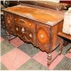 Image 1 : ANTIQUE BUFFET WITH ORNATE ACCENTS