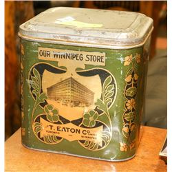 T. EATON CO LIMITED CAN FEATURING PICTURE OF