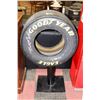 Image 1 : NASCAR AUTOGRAPHED RUSTY WALLANCE RACE TIRE