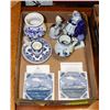Image 1 : FLAT OF DELFTWARE