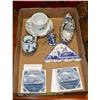 Image 1 : FLAT OF DELFTWARE