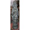 Image 3 : 3' TALL STANDING CONCRETE SHIVA GODDESS