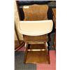 Image 1 : ANTIQUE WOOD BABY AND CHAIR