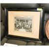 Image 1 : ANTIQUE PICTURE OF AN OLD TIME BAND.