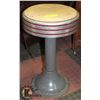 Image 1 : ANTIQUE METAL FLOOR MOUNTED SWIVEL STOOL
