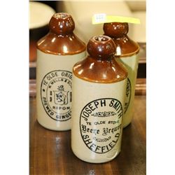 CROCK GINGER BEER BOTTLES