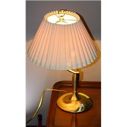 BRASS SWING ARM TABLE LAMP