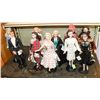 Image 1 : LOT OF 10 DOLLS 1995 THE GENE MARSHALL COLLECTION