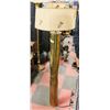 Image 1 : LARGE ARTILLERY SHELL LAMP WITH 50'S SHADE