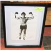 SYLVESTER STALONE FRAMED AUTOGRAPH 8 X 10 W/COA