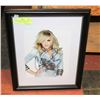 CARRIE UNDERWOOD FRAMED AUTOGRAPH 8 X 10 W/COA