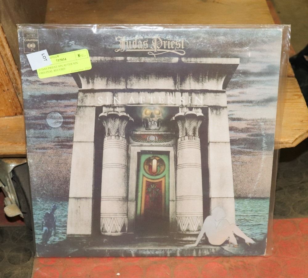 Judas Priest Sin After Sin Original Record Judas Priest Sin After Sin Original Record