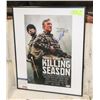 Image 1 : JOHN TRAVOLTA FRAMED AUTOGRAPH WITH COA, LARGE