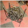 Image 1 : 1950S NEWSPAPER AND MAGAZINE HOLDER STEEL WITH 4