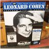 Image 1 : LEONARD COHEN CONCERT POSTER.